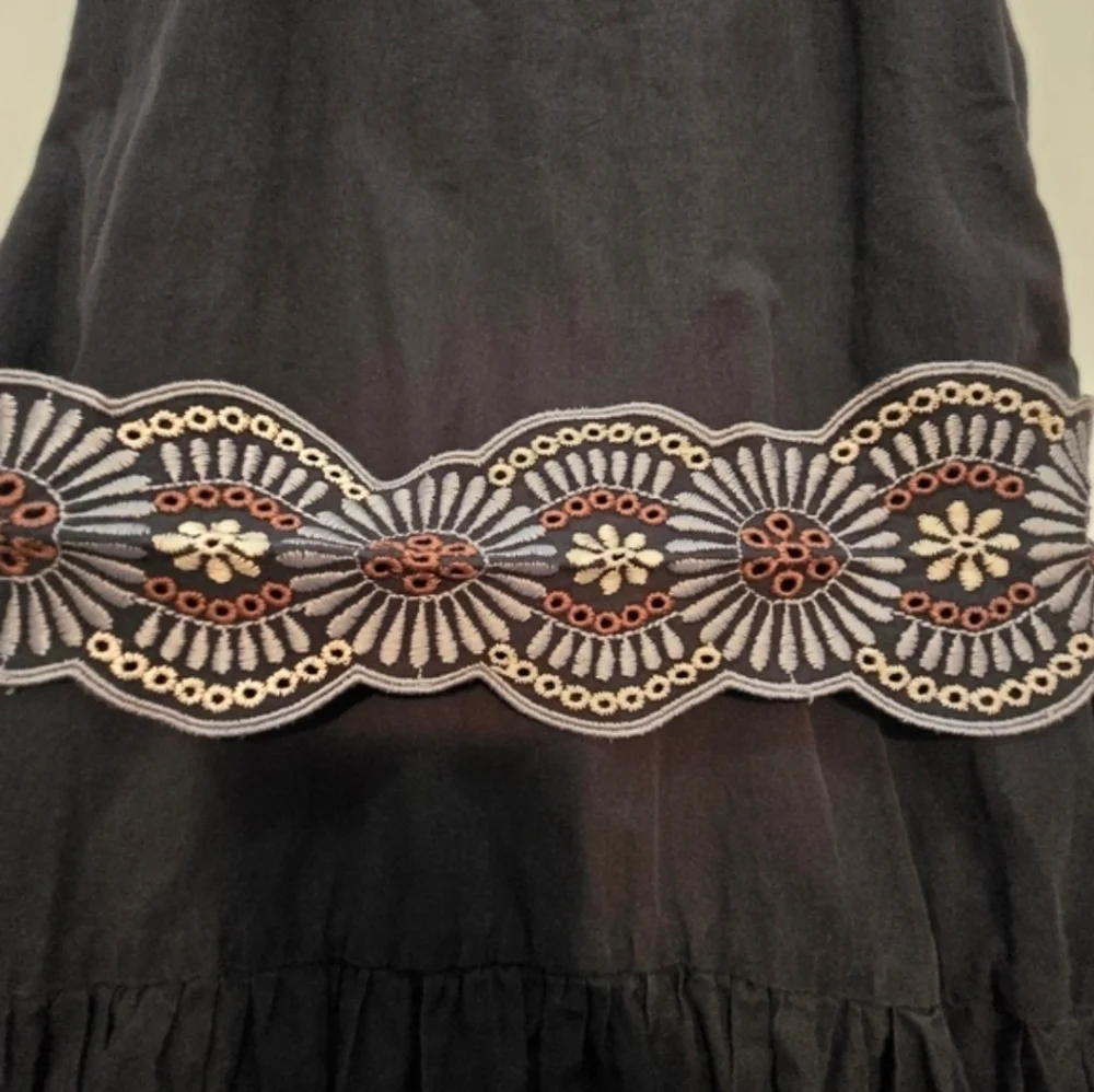 Vanessa Bruno Alais Dress In Black Midi Sleeveless Crew neck Back zipper Size 8 - Picture 6 of 12